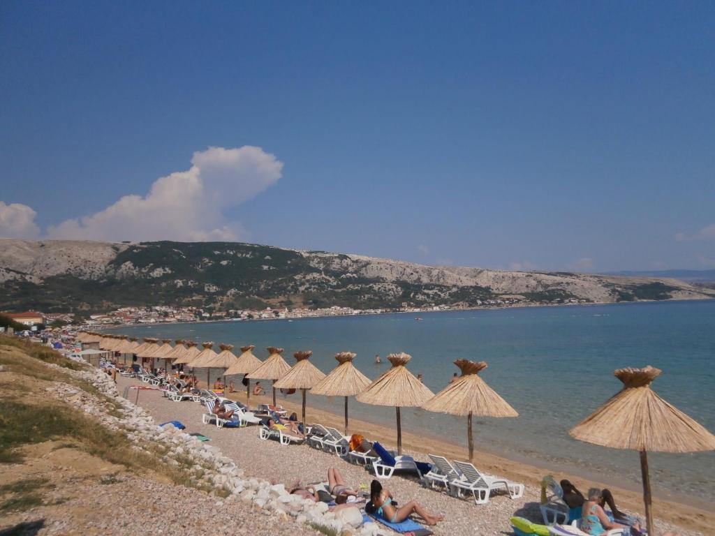 Apartments Olea Baška Exteriör bild